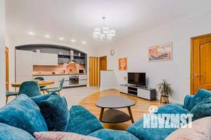 3-к квартира, посуточно, 101м2, 1/1 этаж