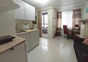 Студия квартира, на длительный срок, 25м2, 7/16 этаж