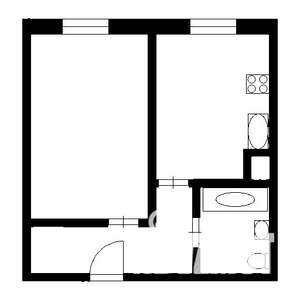 1-к квартира, на длительный срок, 38м2, 3/16 этаж