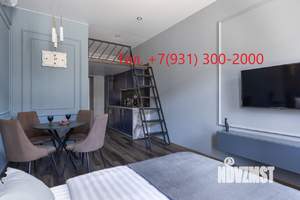 Студия квартира, посуточно, 24м2, 1/4 этаж