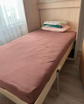 Студия квартира, на длительный срок, 26м2, 20/25 этаж