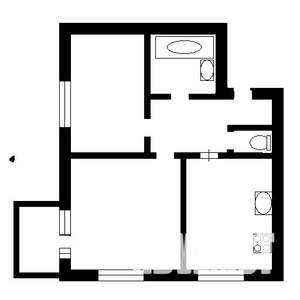 2-к квартира, на длительный срок, 47м2, 10/24 этаж
