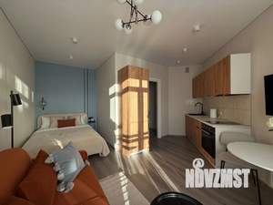 Студия квартира, посуточно, 25м2, 14/20 этаж