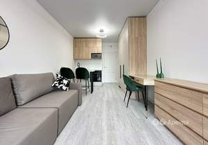 Студия квартира, на длительный срок, 24м2, 11/19 этаж