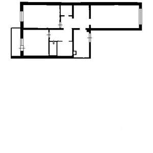 2-к квартира, на длительный срок, 56м2, 7/12 этаж