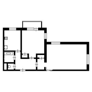 2-к квартира, на длительный срок, 50м2, 10/13 этаж