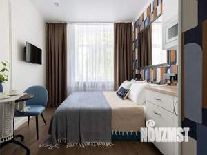 Студия квартира, посуточно, 16м2, 1/7 этаж