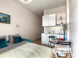 Студия квартира, посуточно, 23м2, 6/8 этаж