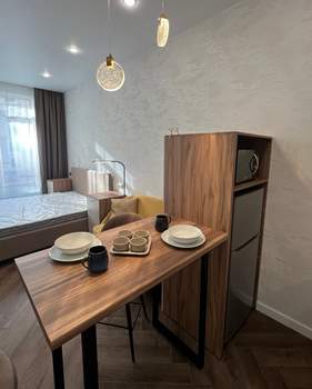Студия квартира, на длительный срок, 24м2, 2/6 этаж