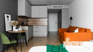 Студия квартира, посуточно, 35м2, 3/9 этаж