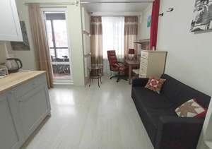 Студия квартира, на длительный срок, 25м2, 7/16 этаж