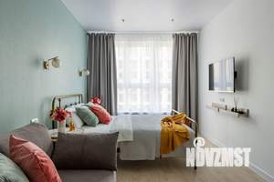 1-к квартира, посуточно, 45м2, 1/1 этаж