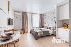 Студия квартира, на длительный срок, 27м2, 9/12 этаж