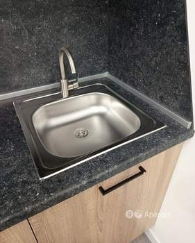 Студия квартира, на длительный срок, 25м2, 2/12 этаж