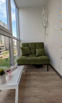 Студия квартира, на длительный срок, 30м2, 4/12 этаж