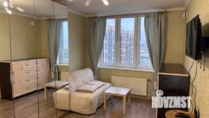 1-к квартира, на длительный срок, 34м2, 20/20 этаж
