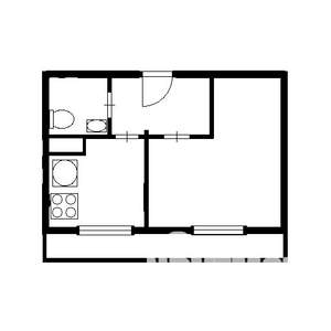 1-к квартира, на длительный срок, 40м2, 2/25 этаж