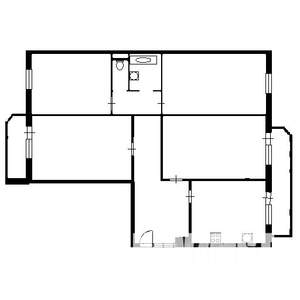 4-к квартира, на длительный срок, 104м2, 4/17 этаж