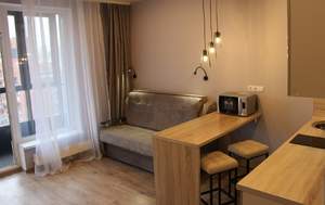 Студия квартира, на длительный срок, 32м2, 5/27 этаж