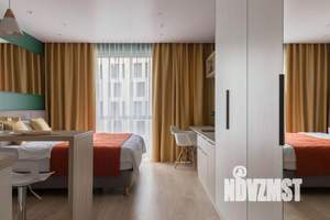 1-к квартира, посуточно, 27м2, 1/1 этаж