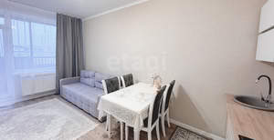 Студия квартира, на длительный срок, 28м2, 1/4 этаж