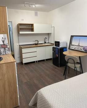 Студия квартира, на длительный срок, 18м2, 8/18 этаж