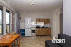 Студия квартира, на длительный срок, 24м2, 6/19 этаж