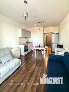 Студия квартира, на длительный срок, 24м2, 12/18 этаж