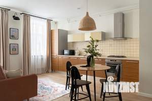 1-к квартира, посуточно, 45м2, 1/3 этаж