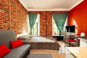 1-к квартира, посуточно, 28м2, 1/1 этаж
