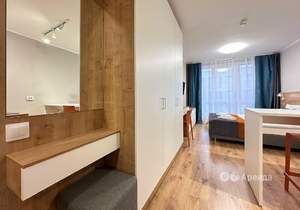 Студия квартира, на длительный срок, 23м2, 18/20 этаж