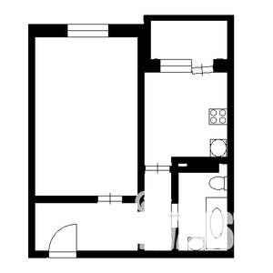 1-к квартира, на длительный срок, 40м2, 5/16 этаж