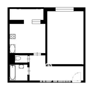 1-к квартира, на длительный срок, 43м2, 2/10 этаж