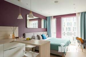 1-к квартира, посуточно, 27м2, 1/1 этаж