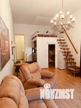 Студия квартира, посуточно, 45м2, 2/5 этаж