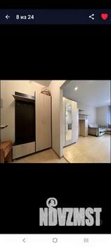 Студия квартира, на длительный срок, 28м2, 4/24 этаж