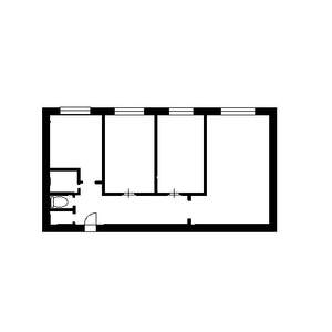 3-к квартира, на длительный срок, 60м2, 8/9 этаж