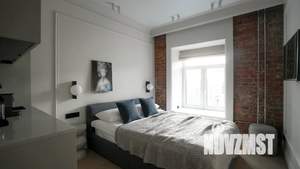 1-к квартира, посуточно, 18м2, -1/5 этаж