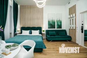 1-к квартира, посуточно, 51м2, 1/1 этаж