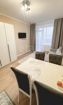 Студия квартира, на длительный срок, 28м2, 1/4 этаж