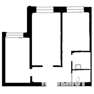 2-к квартира, на длительный срок, 57м2, 3/20 этаж