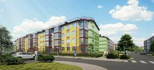 1-к квартира, на длительный срок, 41м2, 3/4 этаж