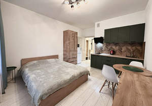 Студия квартира, на длительный срок, 27м2, 7/13 этаж