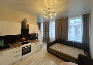 Студия квартира, на длительный срок, 35м2, 5/5 этаж