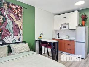 1-к квартира, посуточно, 27м2, 1/1 этаж