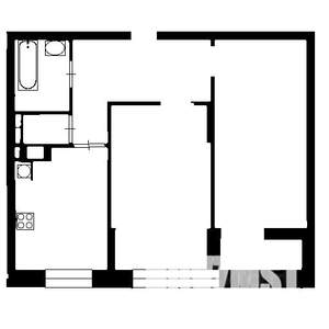2-к квартира, на длительный срок, 56м2, 4/9 этаж