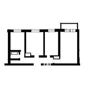 2-к квартира, на длительный срок, 54м2, 7/19 этаж