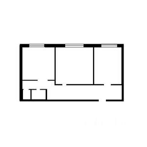 2-к квартира, на длительный срок, 48м2, 3/6 этаж