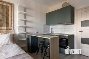 Студия квартира, на длительный срок, 27м2, 11/12 этаж