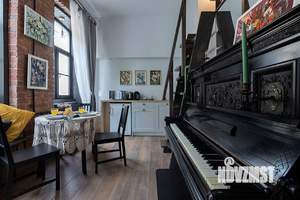 Студия квартира, посуточно, 36м2, 2/3 этаж